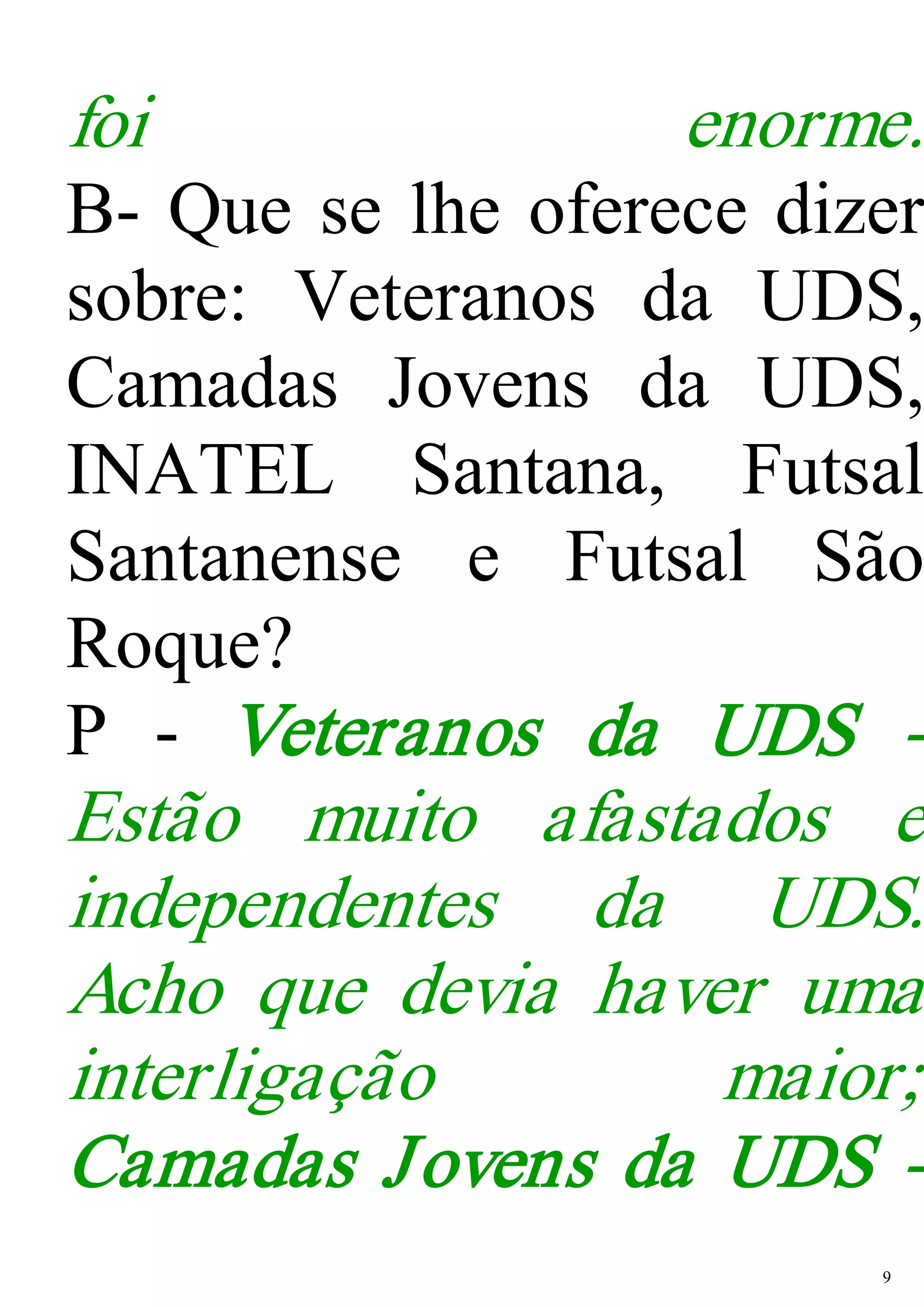 Entrevista Do Paulinho