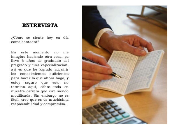 Entrevista a contador publico