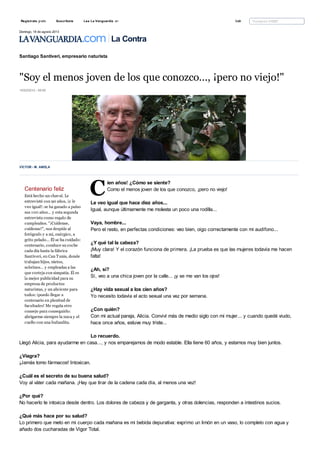 Entrevista a santiago santiveri