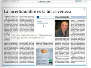 Entrevista a Cesar Serra de CIRCULO MUEBLES
