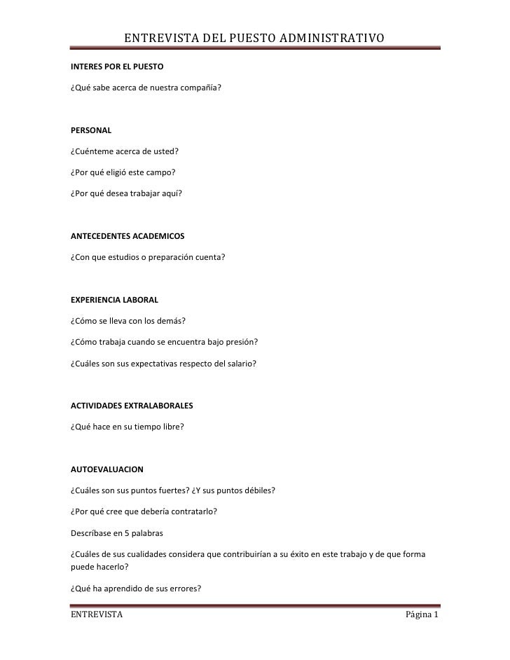 preguntas de entrevista para asistente administrativo entrevista del puesto administrativo preguntas de entrevista para asistente administrativo entrevista del puesto administrativo