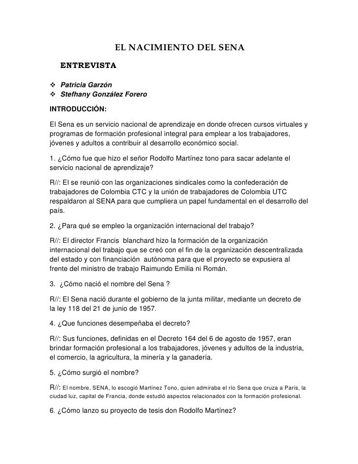 preguntas entrevista del sena entrevista del sena preguntas entrevista del sena entrevista del sena