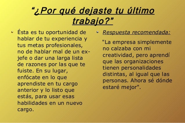 Entrevista de trabajo