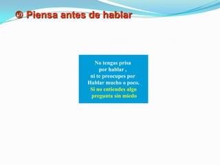 Bolígrafo… Cuida el territorioNo pongas los codos sobre la mesa del entrevistadorNo pongas las cosas que llevas contigo encima de la mesa del entrevistador“Respeta la silla”Inclínate ligeramentede vez en cuando hacia delante para manifestar tu interés