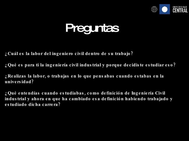 preguntas para una entrevista un profesionista entrevista introducci 243 n a la ingenier 237 a industrial preguntas para una entrevista un profesionista entrevista introducci 243 n a la ingenier 237 a industrial