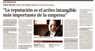 Gestión entrevista a Luisa García