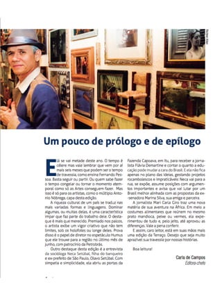 O Brincante do Brasil - Entrevista com Antonio Nóbrega. 2013