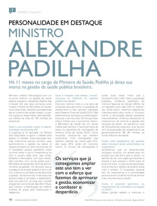 Entrevista I Alexandre Padilha 
