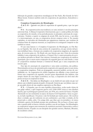 Entrevista Paul Singer