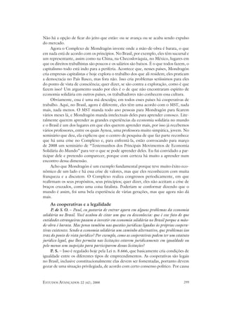 Entrevista Paul Singer