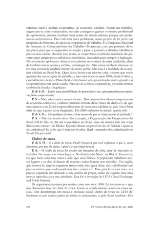 Entrevista Paul Singer