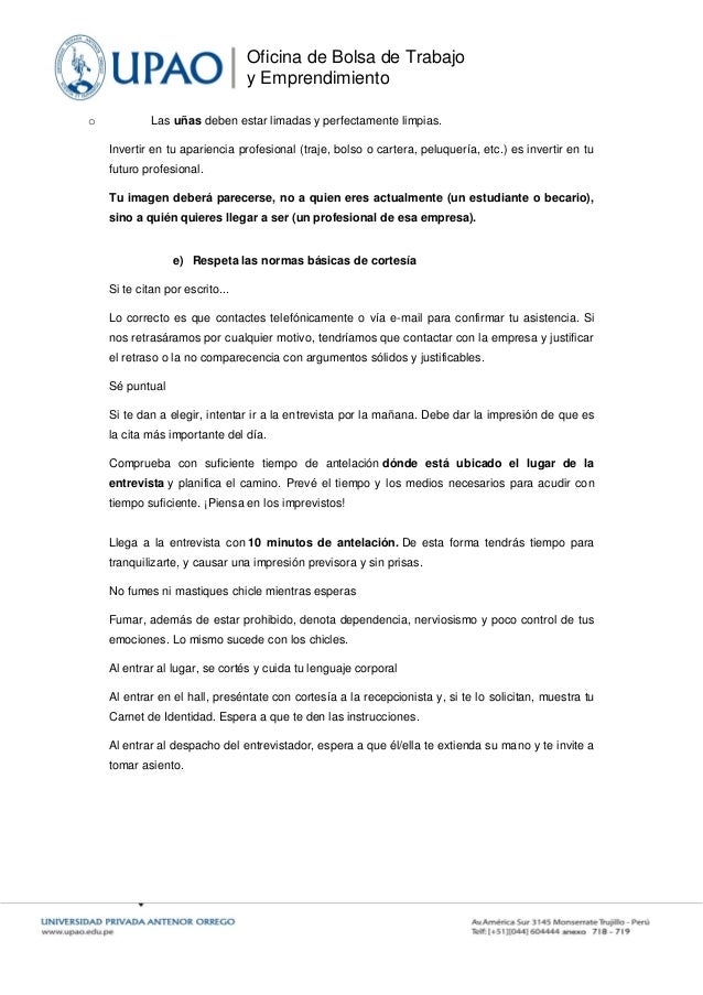 Confirmar Asistencia Entrevista De Trabajo Ejemplos