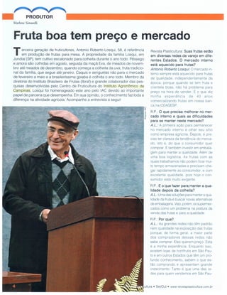 Entrevista produtor antônio roberto losqui - plasticultura - set.out. 2011