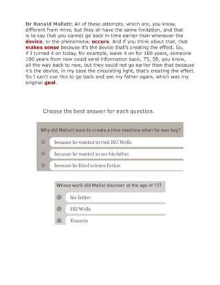 Entrevista Robert Mallet