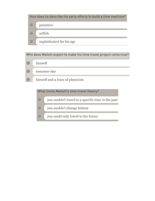 Entrevista Robert Mallet