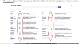 Entriz Presentation on entrez as used in bioinformatics | PPTX