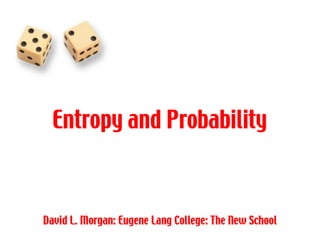 Entropy and Probability