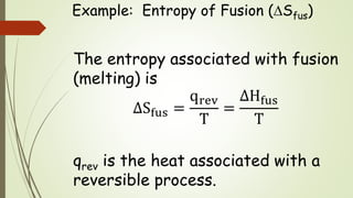 The Second Law of Thermodynamics: Entropy and Heat IV