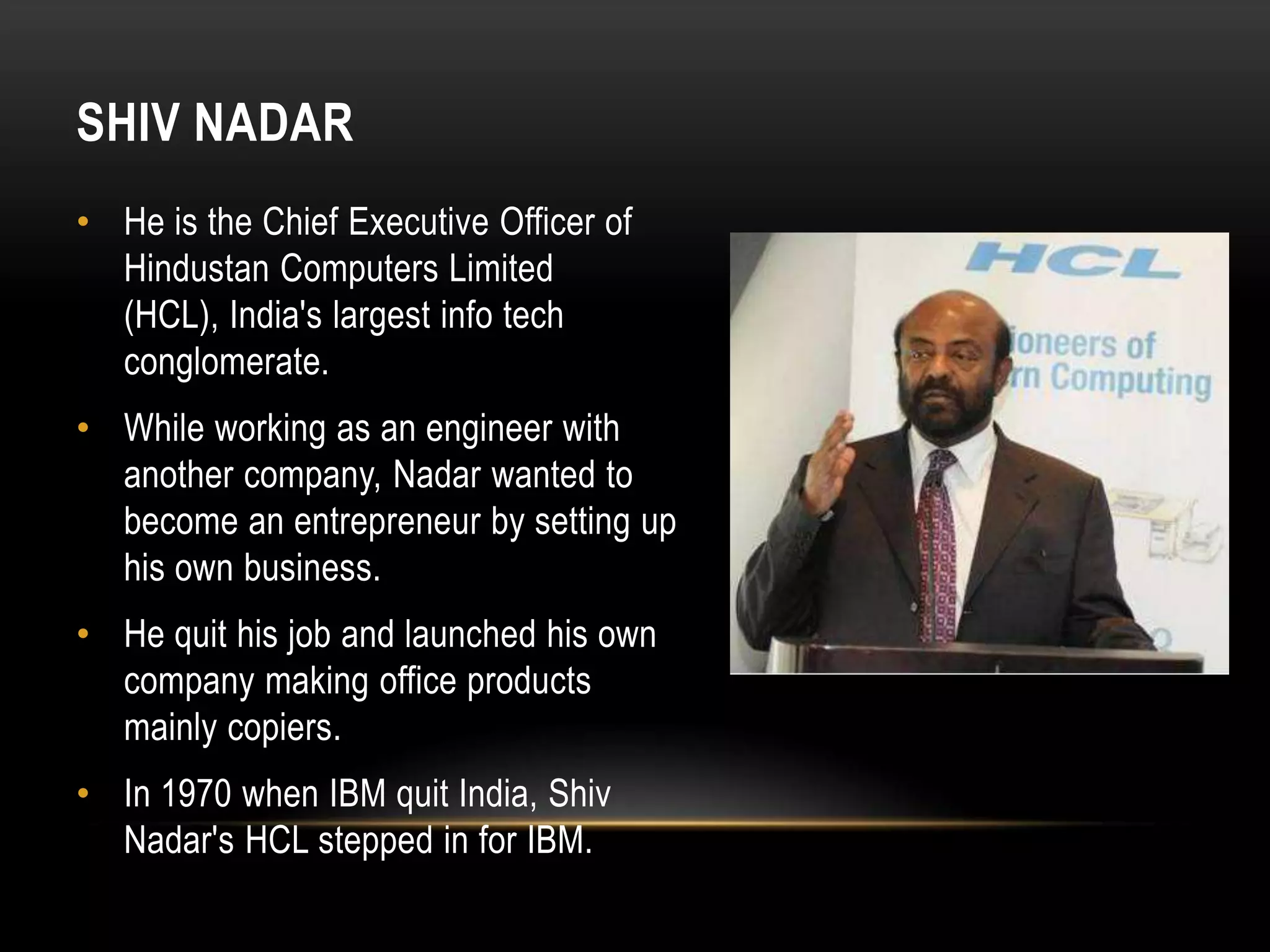 Top 20 Entrpreneurs in India | PPTX