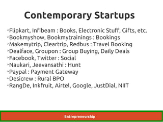Entrepreneurship and Startups - Introduction | PDF