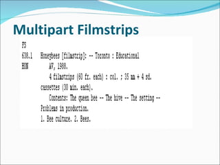 Multipart Filmstrips   