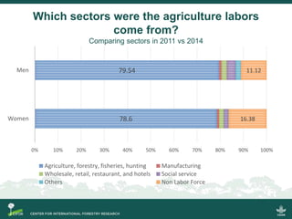 Scrutinizing the 'feminization of agriculture' hypothesis: Trajectories of labor force participation in agriculture in Indonesia