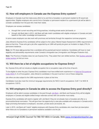 Express Entry | PDF
