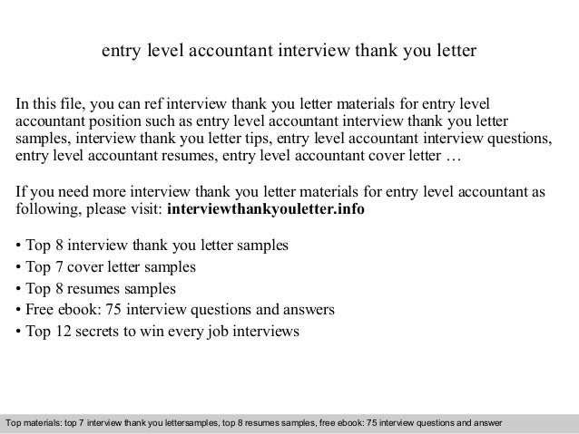 cover letter for entry level accounting