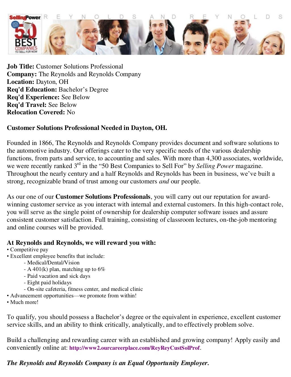 Entry Level Customer Service Jobs Dayton OH