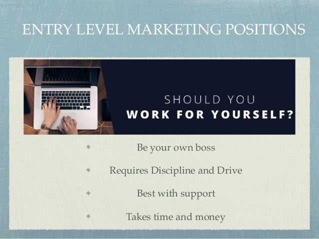 Entry level marketing salaries 2017 and more details