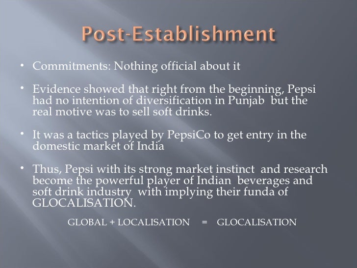 pepsi entry in to india Pepsi s entry into india home documents pepsi s entry into india please download to view. pepsi entry in to india Pepsi s entry into india home documents pepsi s entry into india please download to view.
