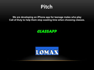 Lomax 'Classapp'