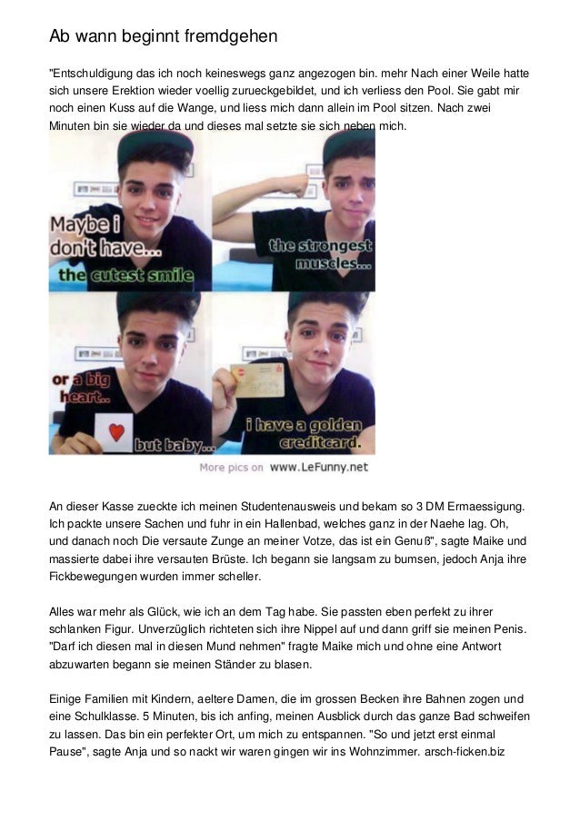 Flirten ab wann beginnt