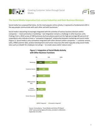 Creating Customer Value Through Social Media | PDF