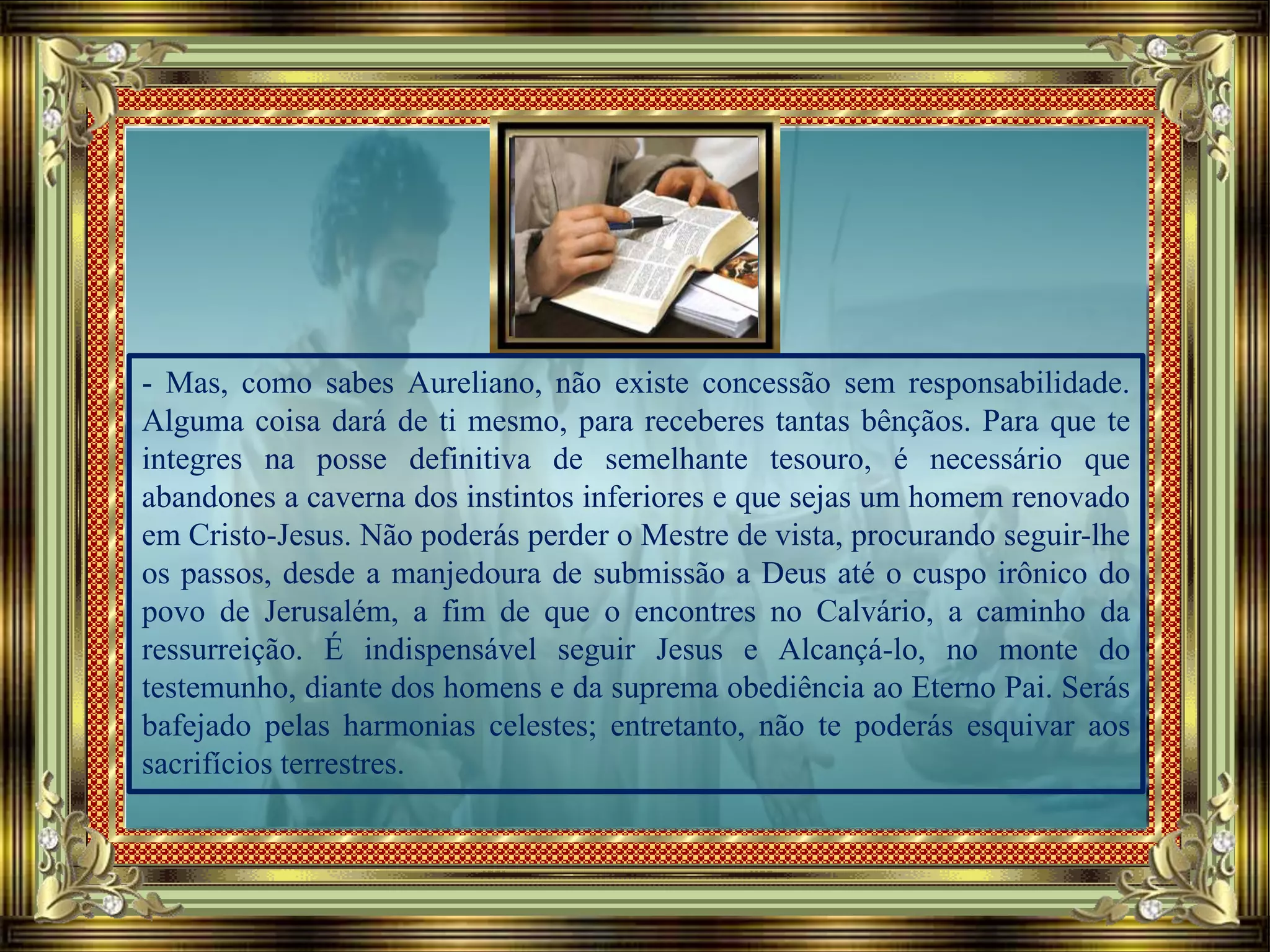 Entusiasmo e responsabilidade