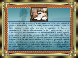 Entusiasmo e responsabilidade