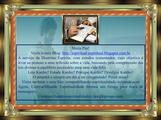 Entusiasmo e responsabilidade