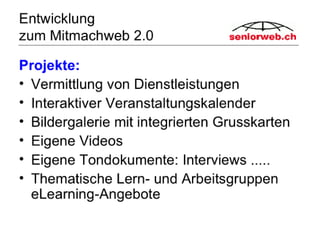 Entwicklung Zum Mitmachweb 2.0