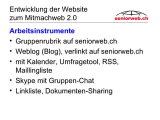 Entwicklung Zum Mitmachweb 2.0