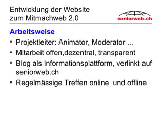 Entwicklung Zum Mitmachweb 2.0