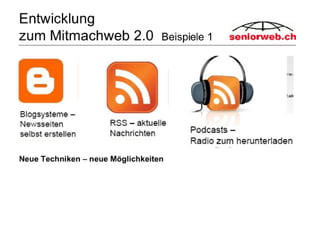 Entwicklung Zum Mitmachweb 2.0