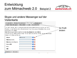 Entwicklung Zum Mitmachweb 2.0