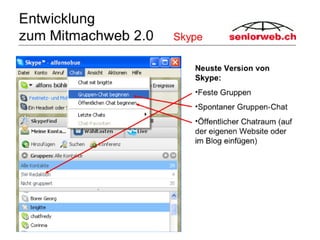 Entwicklung Zum Mitmachweb 2.0