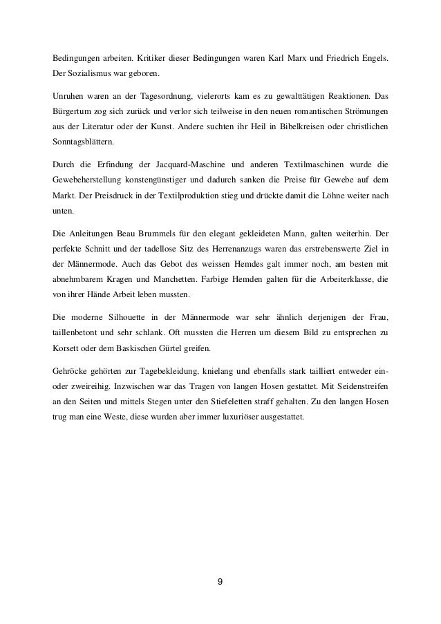 Entwicklung englischer Herrenmode