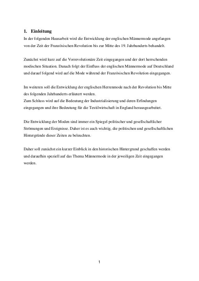 Entwicklung englischer Herrenmode