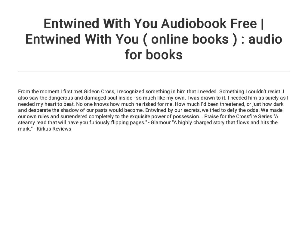 free pdf entwined with you