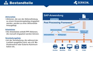 Post Processing Framework (PPF) – Aktionen in SAP EWM | PDF