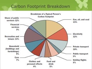 Carbon Footprint Breakdown
 