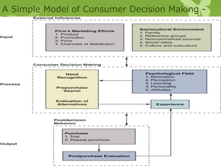 A Simple Model of Consumer Decision Making -
Figure 1.4
 