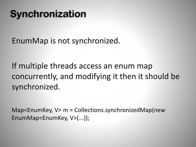 Enum map | PPT